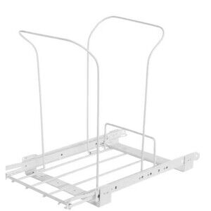 Everbilt - 11.22 x19"x12" under cabinet pull out wire trash can 6 gal 1419